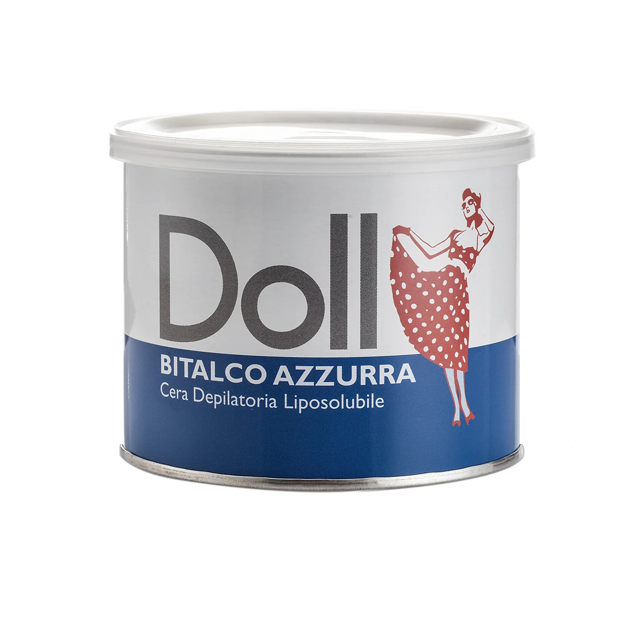 Talco Azzurra (Blue Talc) Depilatory Liposoluble (Strip) Wax 400ml