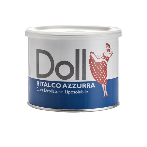 Talco Azzurra (Blue Talc) Depilatory Liposoluble (Strip) Wax 400ml