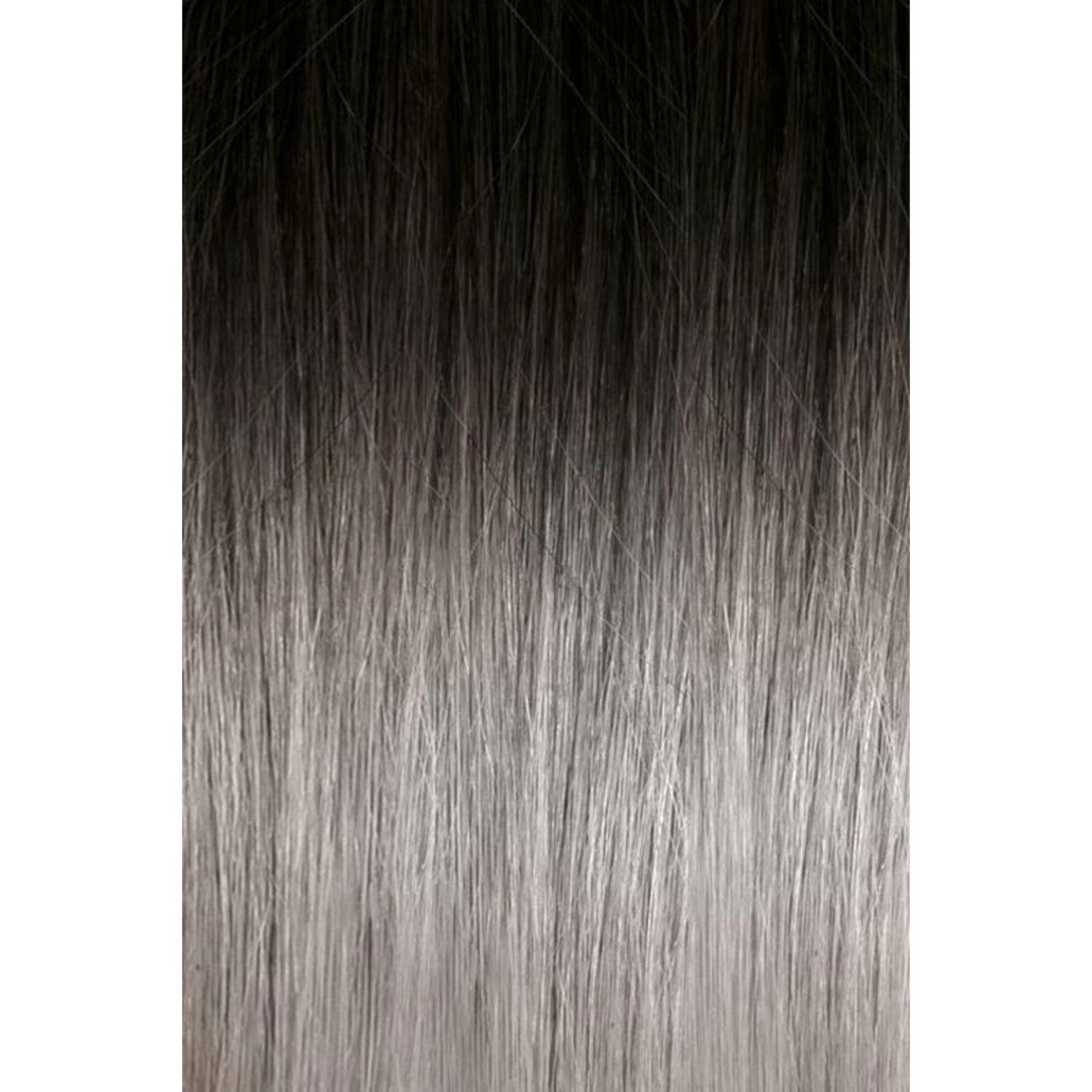 Tape-in Russian Hair Extension 6 PCS Ombre 1B/SIL Silver Black/Silver 55CM