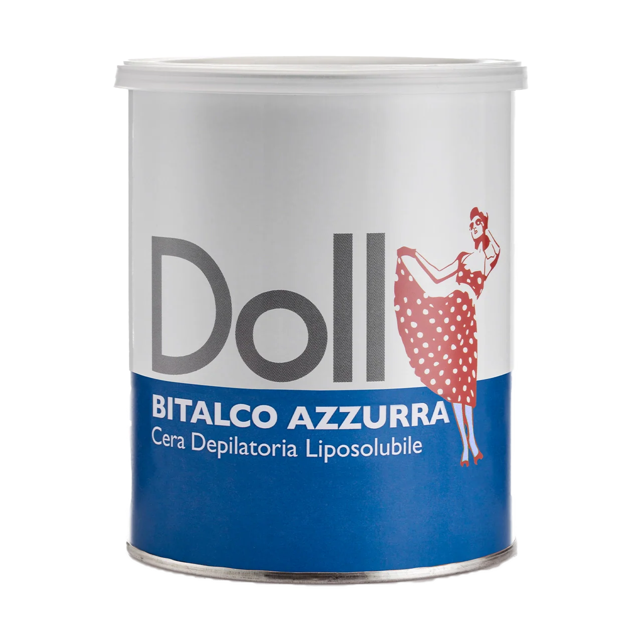 Talco Azzurra (Blue Talc) Depilatory Liposoluble (Strip) Wax 800ml