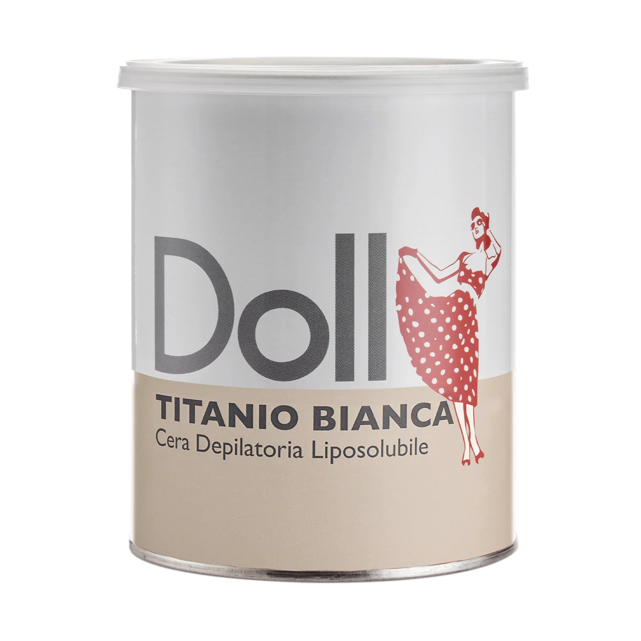 Titanio Bianca (White Titanium) Depilatory Liposoluble (Strip) Wax 800ml