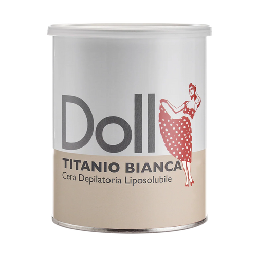 Titanio Bianca (White Titanium) Depilatory Liposoluble (Strip) Wax 800ml