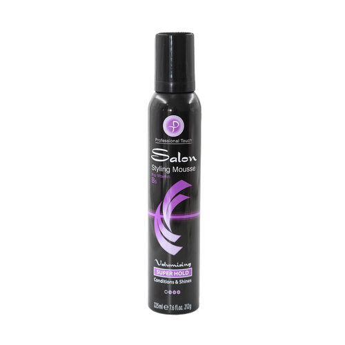 Salon Pro-Vitamin B5 Super Hold Styling Mouse 225ml