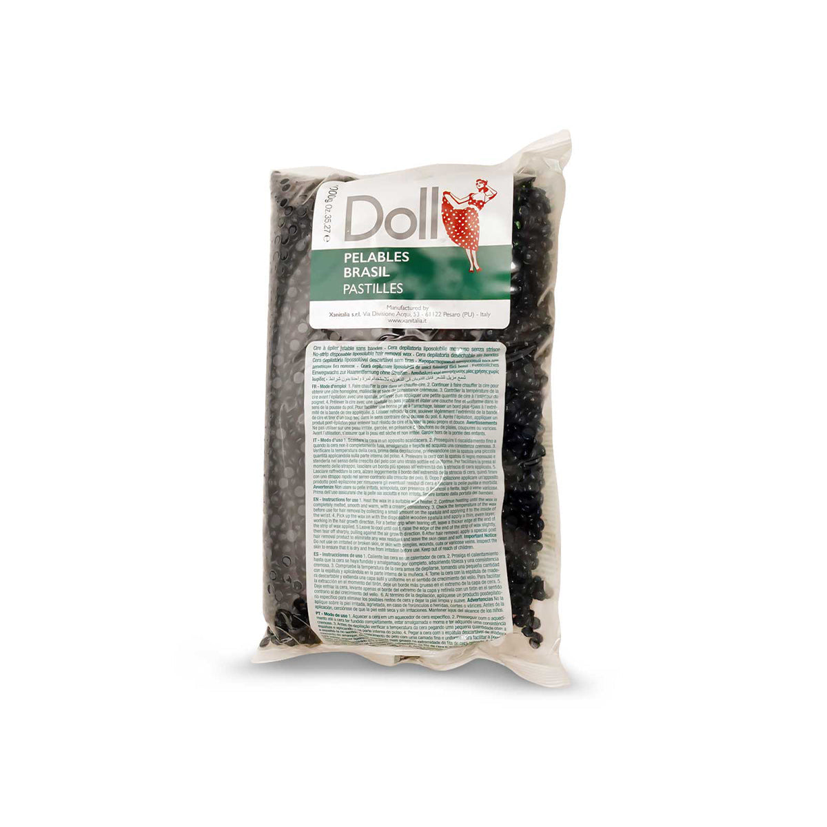 Black Non-Strip Pelables Wax Pastilles 1kg