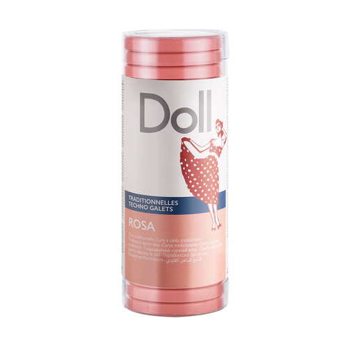 Rose Non-Strip Wax Galets 400g