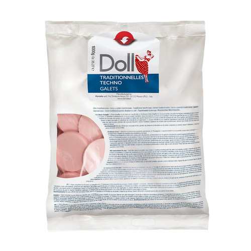 Rose Non-Strip Wax Galets 1kg