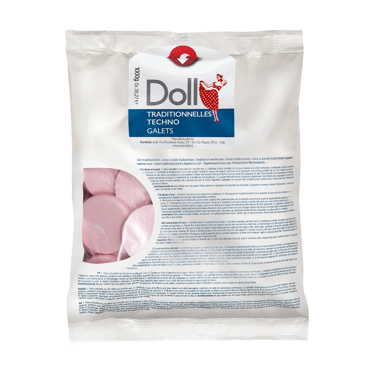 Mauve Jasmine Non-Strip Wax Galets 1kg