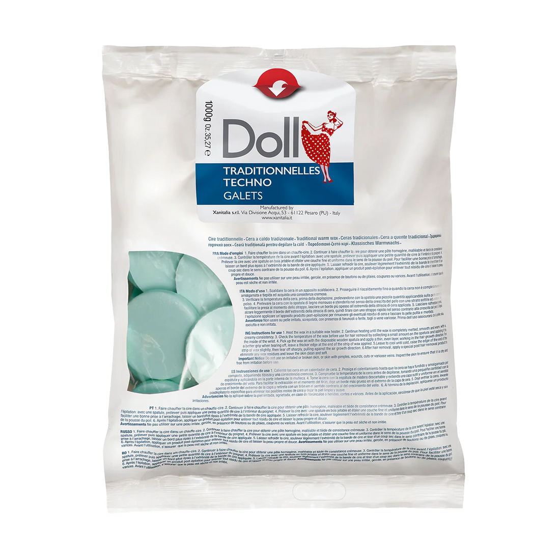 Aloe vera Non-Strip Wax Galets 1kg
