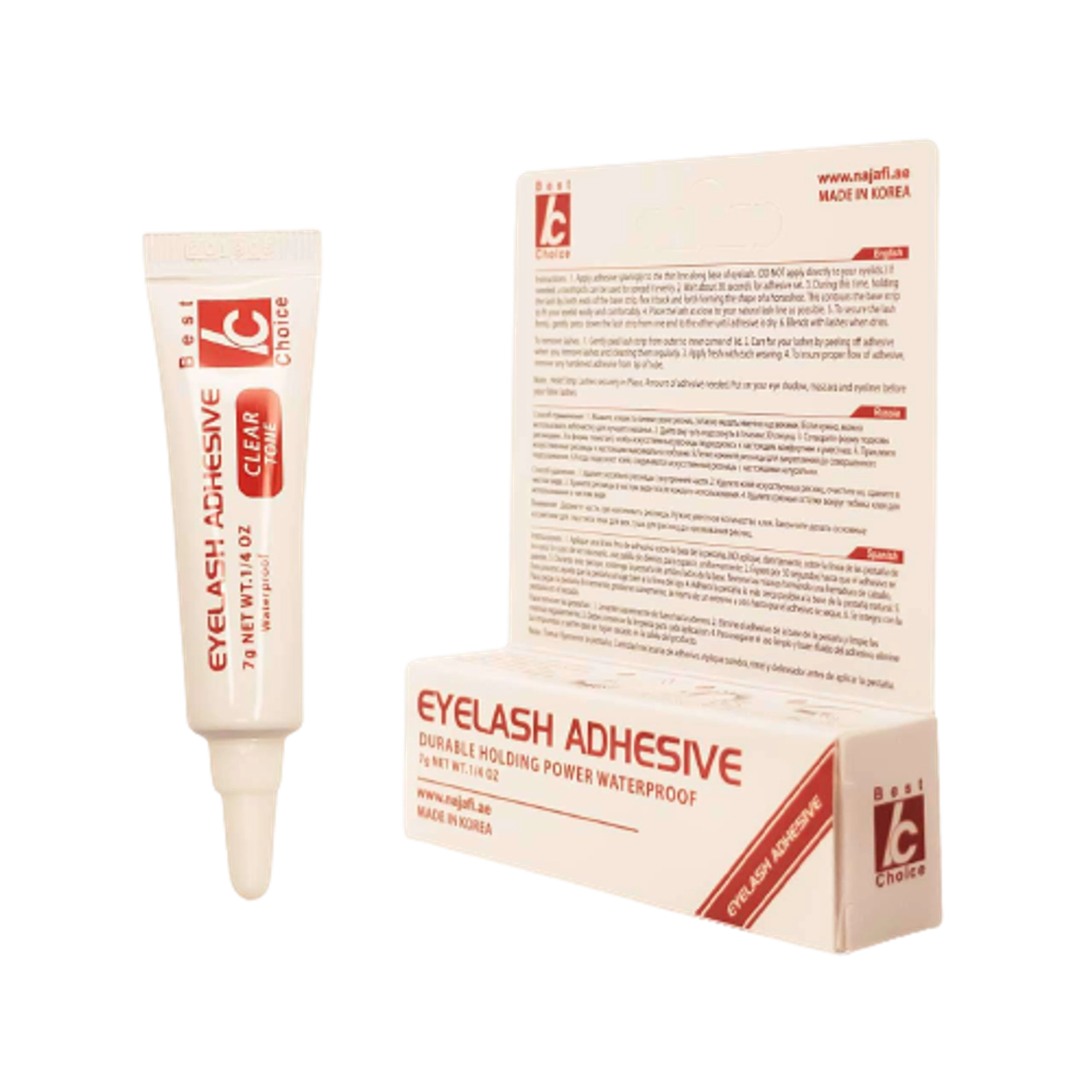 Clear Eyelash Adhesive 7g