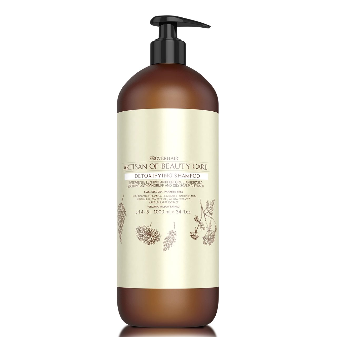 Roverhair Artisan of Beauty Care Detoxifying Shampoo 1000ml