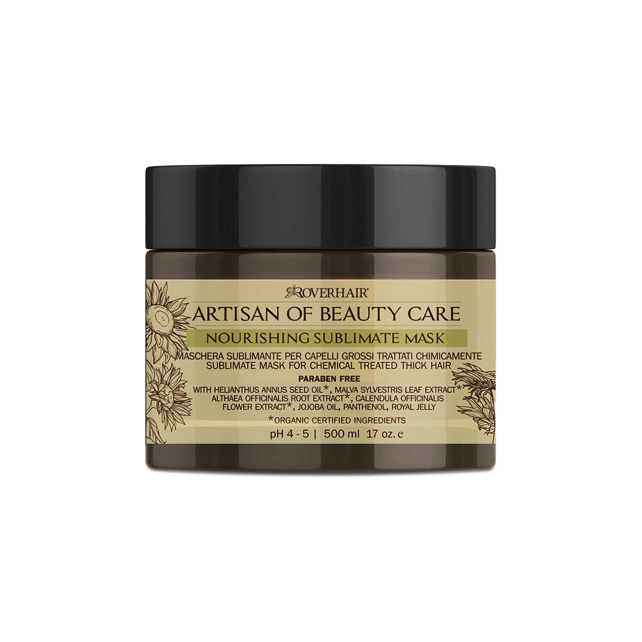 Roverhair Artisan of Beauty Care Nourishing Sublimating Mask 500ml