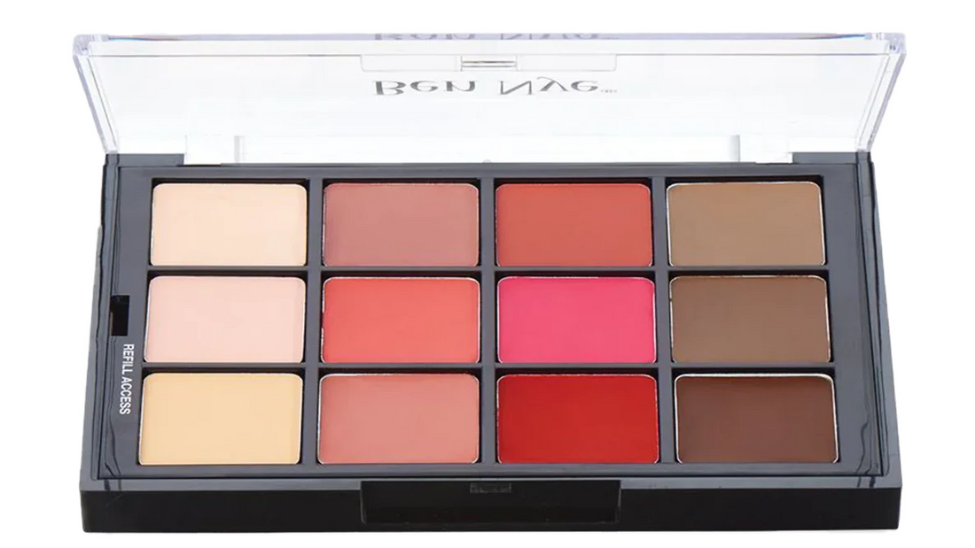 Studio Color Light-Medium Blush+Contour Palette  STP11