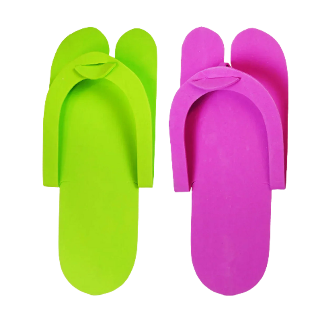 Eva Pedicure Slipper - Green, Pink or Blue (Pack of 24 )