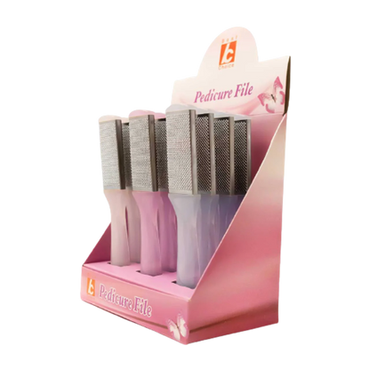 Square Curved Shape Dipping Type Foot File