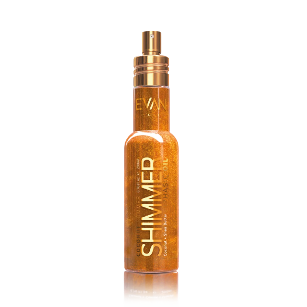Coconut Summer Shimmer Coconut Oil &amp; Shea Butter Biaphasic Oil Protection 200ml