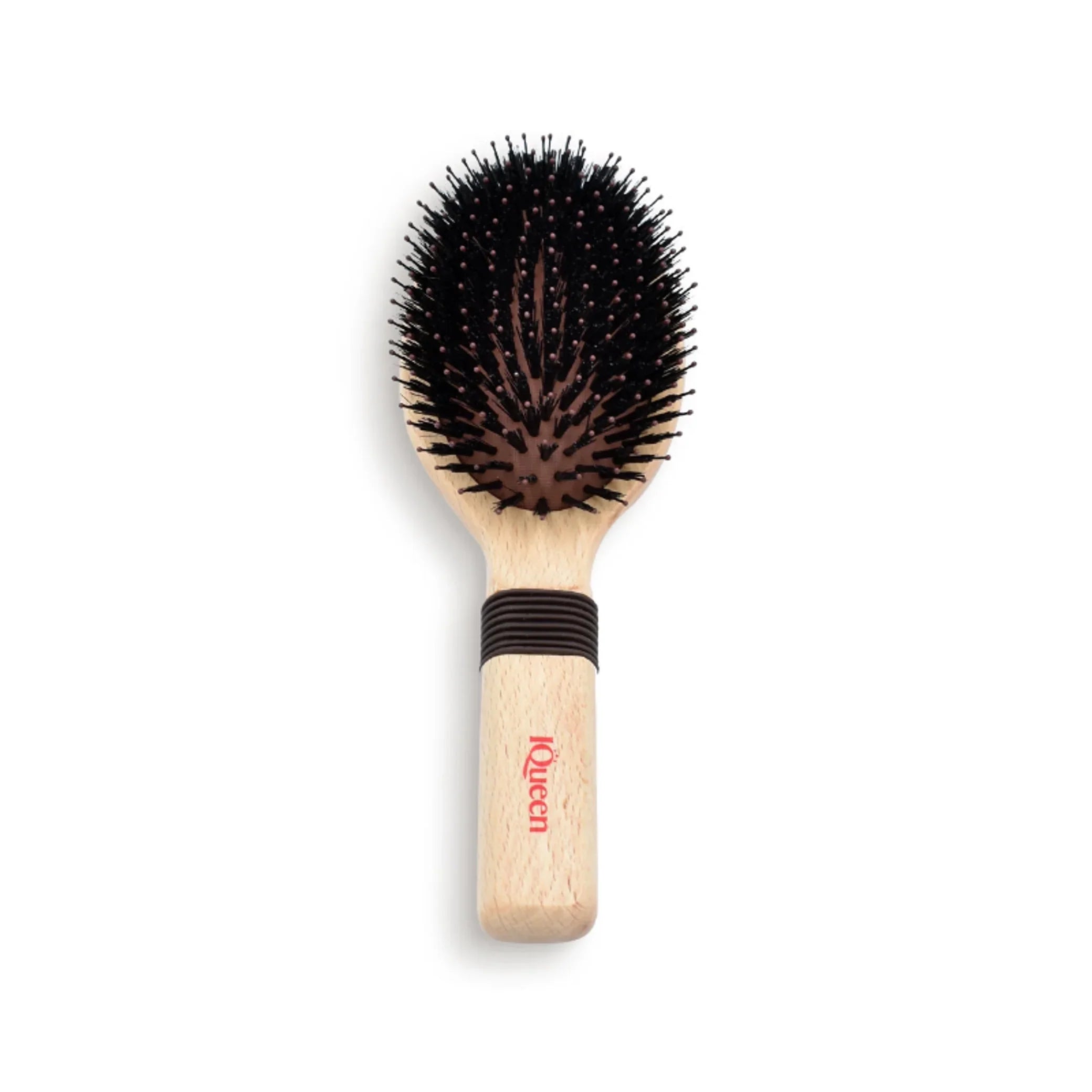 Classic Wood Medium Oval Porcupine Cushion Hair Brush 65x228mm