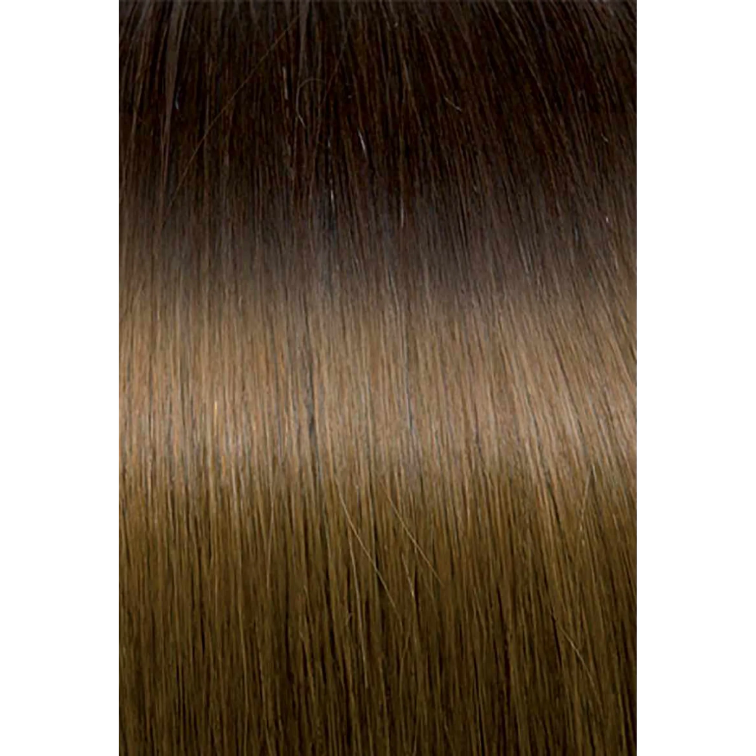 Tape-in Russian Hair Extension 6 PCS Ombre 4/14 Brown/Light Golden Blonde Copper 55CM