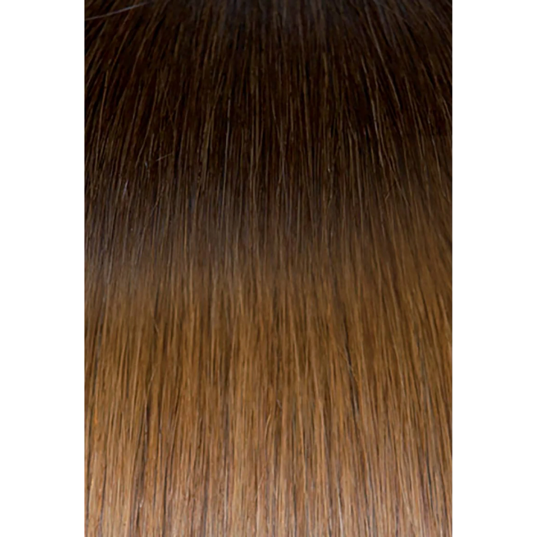 Tape-in Russian Hair Extension 6 PCS Ombre 6/27 Light Brown/tobacco Blonde 55CM