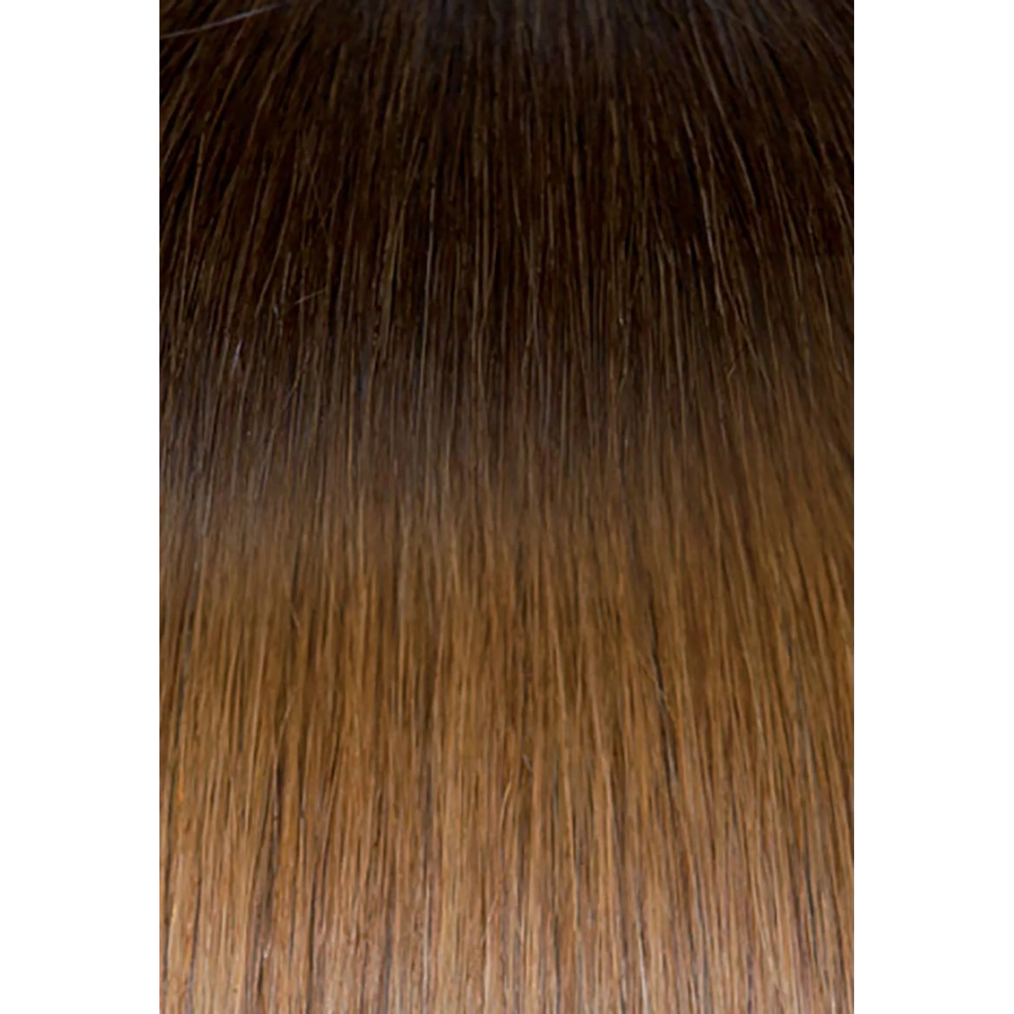 Tape-in Russian Hair Extension 6 PCS Ombre 6/27 Light Brown/tobacco Blonde 55CM