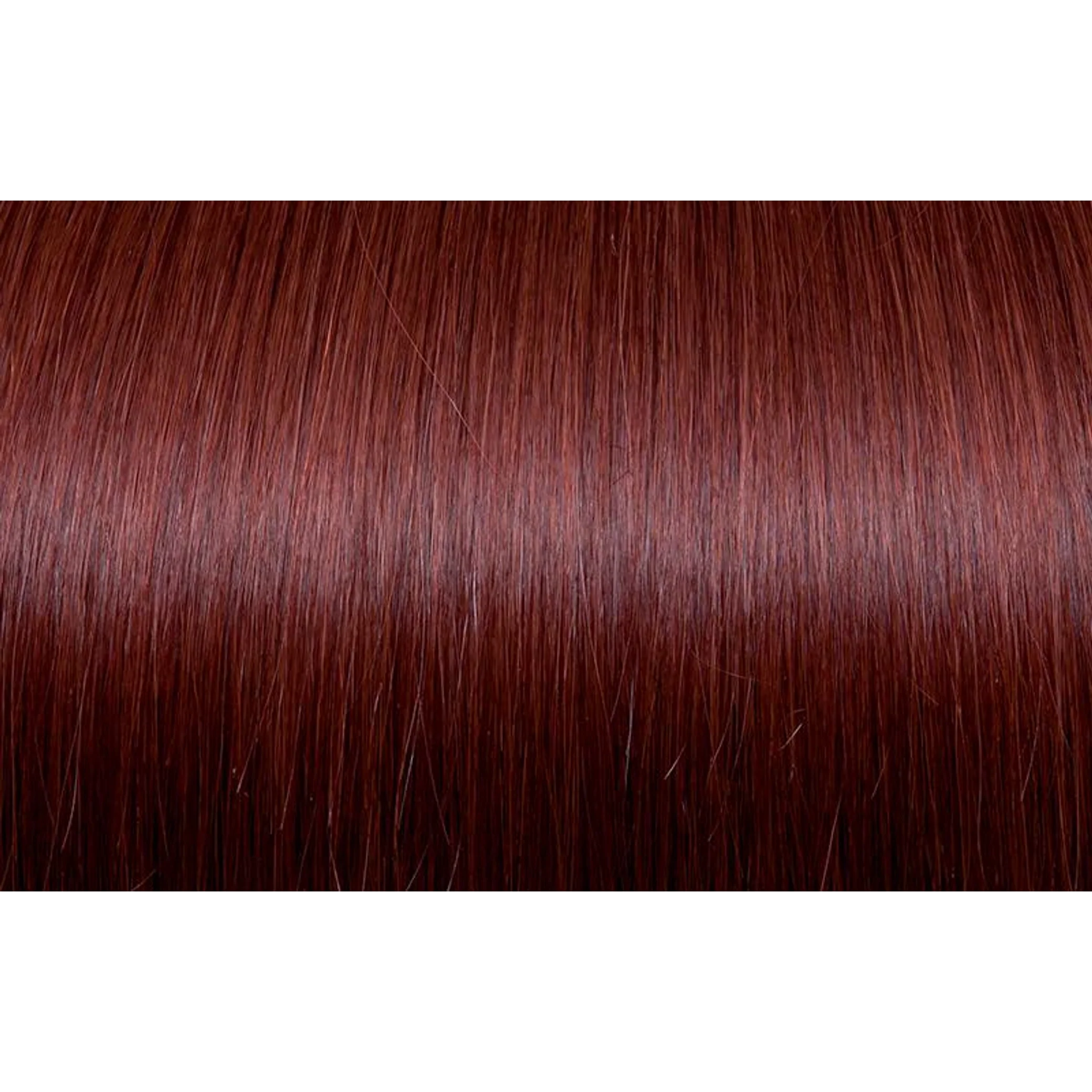 Keratin Fusion Classic Hair Extension 25 Strands 35 Deep Red 50/55CM 20GR