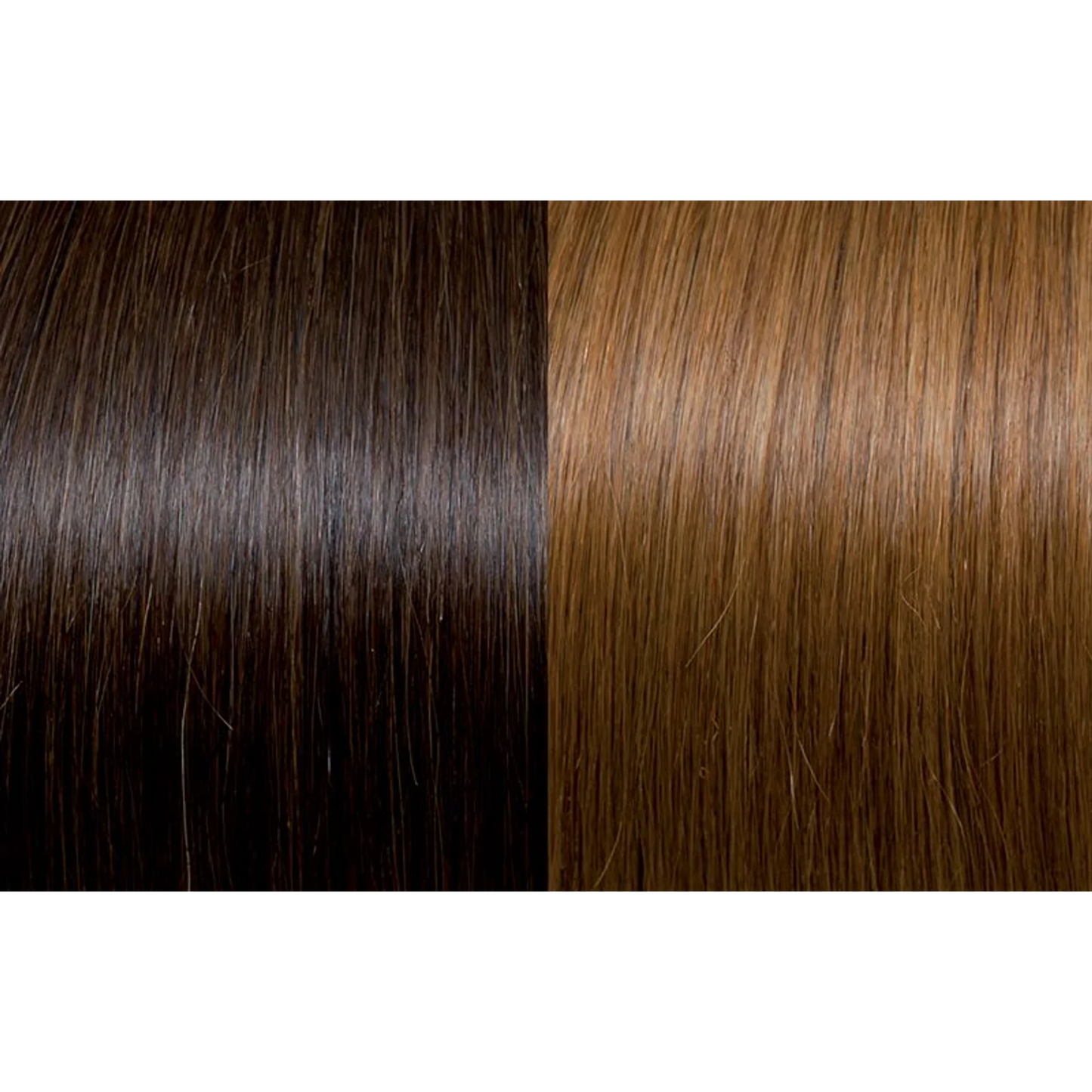 Keratin Fusion Classic Hair Extension 25 Strands Meches 6/27 Light Brown/Tobacco Blonde 60/65CM 25GR