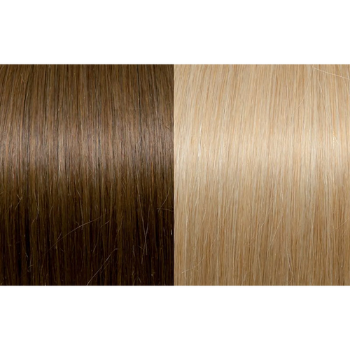 Keratin Fusion Classic Hair Extension 25 Strands Meches 12/DB2 Gold Blonde Copper/Golden Light Blonde 60/65CM 25GR