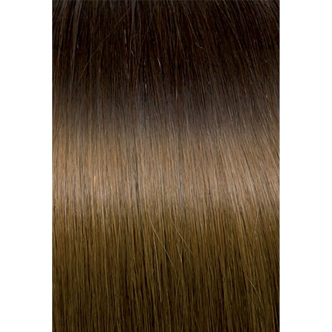 Tape-in Classic Hair Extension 6 Strands Ombre 4/14 Brown/ Light Golden Brown 50/55CM 15GR