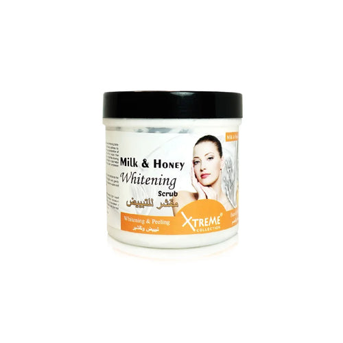 Xtreme Collection Milk & Honey Face & Body Whitening Scrub 500ml