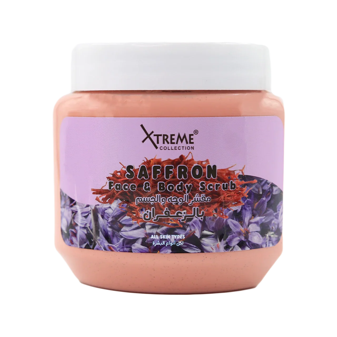 Xtreme Collection Saffron Face & Body Scrub 500ml