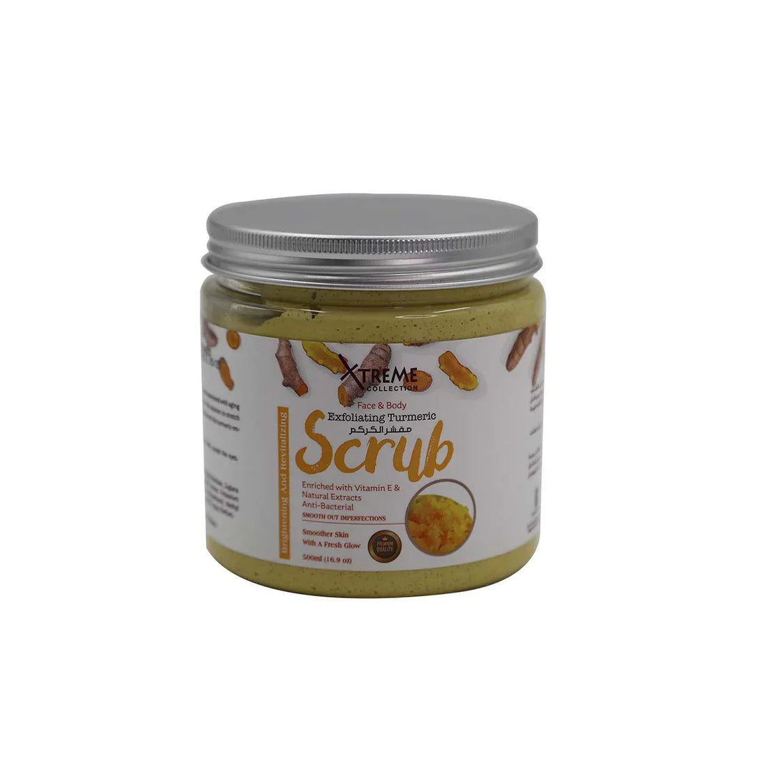 Exfoliating Turmeric Face &amp; Body Scrub 500ml